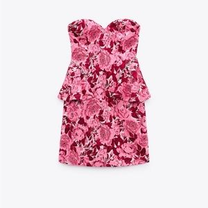 Zara sweetheart dress NWT Size S